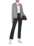 Figure View - Click To Enlarge - MAISON MARGIELA - Elbow patch cardigan