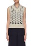 Main View - Click To Enlarge - MAISON MARGIELA - Punctured sweater vest