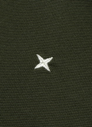  - STONE ISLAND - Star logo embroidered polo shirt