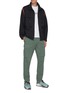 Figure View - Click To Enlarge - STONE ISLAND - Button Pocket Taper Leg Pants