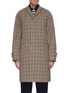 Main View - Click To Enlarge - KOLOR - Houndstooth pattern notch lapel wool coat