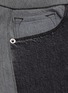  - FRAME - Le Pixie colourblock mini bootcut jeans
