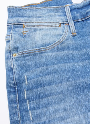  - FRAME - 'Le High Skinny' raw edge distress jeans