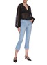 Figure View - Click To Enlarge - FRAME - Le Pixie mini bootcut jeans