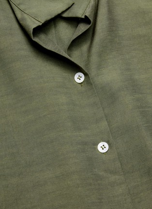  - FRAME - Fold sleeve short sleeve shirt
