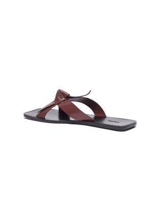  - STAUD - Lei flat leather sandals