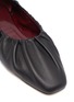 Detail View - Click To Enlarge - STAUD - Tuli' ruched leather flats