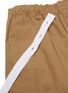  - HELMUT LANG - Elastic waist suspender strap cotton pants