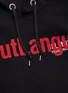  - HELMUT LANG - Slogan print cotton hoodie