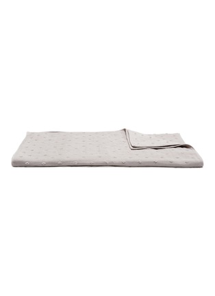 Main View - Click To Enlarge - UCHINO - Zero Twist Gauze Dot bath towel – White