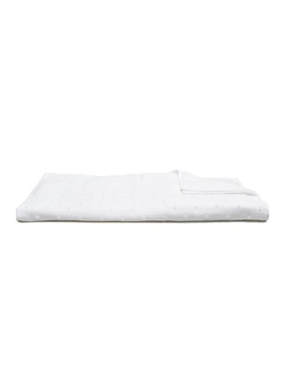 Main View - Click To Enlarge - UCHINO - Zero Twist Gauze Dot bath towel – White