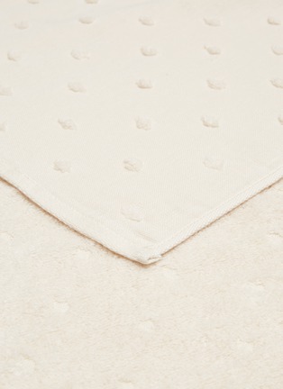 Detail View - Click To Enlarge - UCHINO - Zero Twist Gauze Dot bath towel – Beige