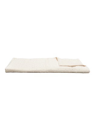 Main View - Click To Enlarge - UCHINO - Zero Twist Gauze Dot bath towel – Beige