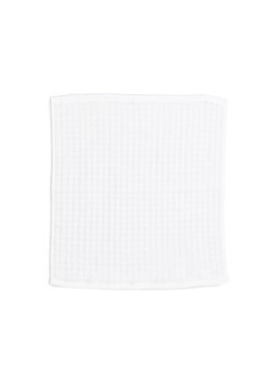 Main View - Click To Enlarge - UCHINO - Air Waffle washcloth – White