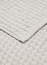 Detail View - Click To Enlarge - UCHINO - Air Waffle washcloth – Grey