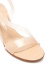 Detail View - Click To Enlarge - GIANVITO ROSSI - Plexi 70 PVC strap heeled sandals