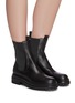 Figure View - Click To Enlarge - GIANVITO ROSSI - Lug sole leather boots