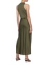Back View - Click To Enlarge - FRAME - Silk Side Slit Sleeveless Maxi Dress