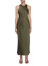 Main View - Click To Enlarge - FRAME - Silk Side Slit Sleeveless Maxi Dress