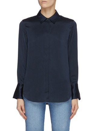 Main View - Click To Enlarge - FRAME - 'Perfect' button up silk shirt