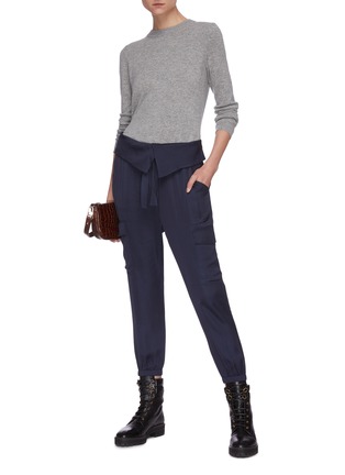 Figure View - Click To Enlarge - FRAME - Foldover waist cargo pocket pants