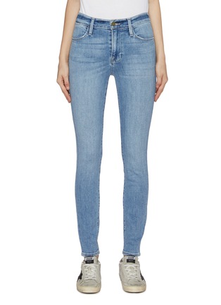 Main View - Click To Enlarge - FRAME - 'Le High Skinny' light wash jeans