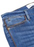  - FRAME - Le High' Contrast Seam Crop Denim Skinny Jeans