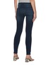 Back View - Click To Enlarge - FRAME - Le Skinny de Jeanne' Distressed Denim Skinny Jeans