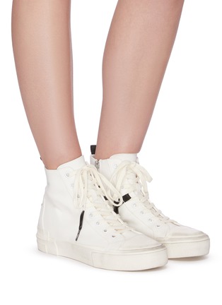 ash buckle up high top trainers