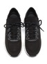 Detail View - Click To Enlarge - ASH - 'Krush Bis' perforated knit sneakers