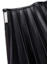Detail View - Click To Enlarge - PETER DO - 'Lea' pleated leather skirt