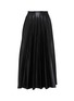 Main View - Click To Enlarge - PETER DO - 'Lea' pleated leather skirt