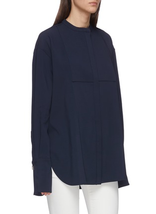 Front View - Click To Enlarge - PETER DO - Cuff link oversized shirt
