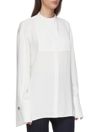 Front View - Click To Enlarge - PETER DO - Cuff link oversized shirt