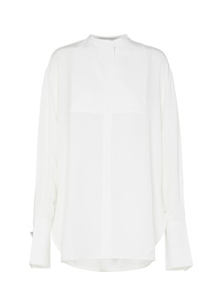 Main View - Click To Enlarge - PETER DO - Cuff link oversized shirt
