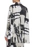 Back View - Click To Enlarge - ROKSANDA - 'Lyn' Graphic Print Flared Back Blouse