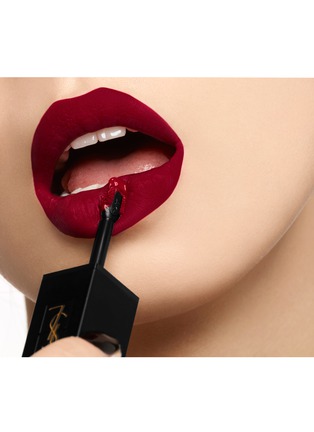 Detail View - Click To Enlarge - YSL BEAUTÉ - Tatouage Couture Velvet Cream – 209 Anti-Social Prune