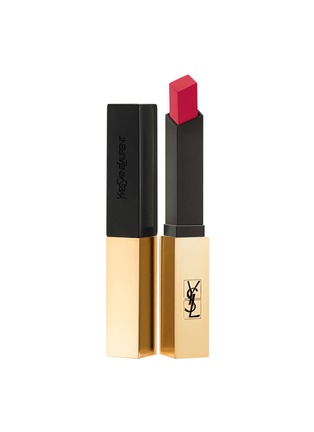 Main View - Click To Enlarge - YSL BEAUTÉ - Rouge Pur Couture The Slim Matte Lipstick – 27 Conflicting Crimson