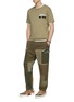 Figure View - Click To Enlarge - DENHAM - Combat patchwork pants