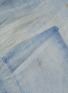  - DENHAM - 'Razor' patchwork detail slim fit jeans