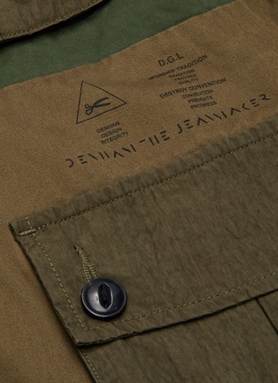  - DENHAM - Belfield combat patchwork shirt jacket