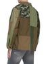 Back View - Click To Enlarge - DENHAM - Belfield combat patchwork shirt jacket