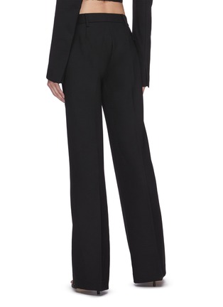 Back View - Click To Enlarge - DION LEE - Flap pocket low waist suiting pants