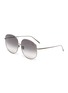 Main View - Click To Enlarge - LINDA FARROW - Marisa angular sunglasses