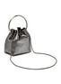 Figure View - Click To Enlarge - JIMMY CHOO - Bon Bon' metal handle metallic leather bag