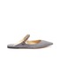 Main View - Click To Enlarge - JIMMY CHOO - Bing Flat' crystal strap suede mules