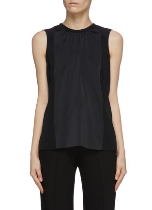 Main View - Click To Enlarge - VICTORIA, VICTORIA BECKHAM - Sleeveless tie back top