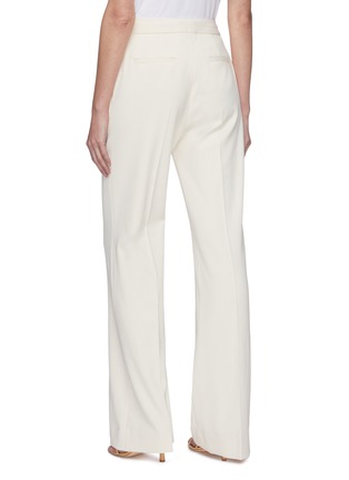 Back View - Click To Enlarge - VICTORIA, VICTORIA BECKHAM - High-waisted straight leg suiting pants