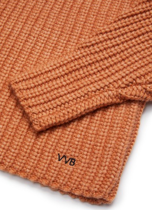  - VICTORIA, VICTORIA BECKHAM - Bell sleeve cable knit sweater