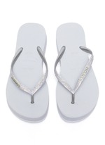 havaianas glitter slim